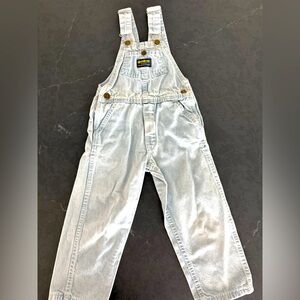 VTG 90s OshKosh B'Gosh Denim Overalls Size 4T